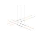 Sonneman 2802.03 8 Lights Satin White 328W Tik-Tak LED Pendant