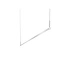 Sonneman 2818.16-6 2 Lights Bright Satin Aluminum 144W Thin-Line LED Pendant