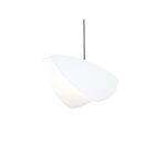 Sonneman 2901.25-BW 1 Light Satin White Shade 9W Papillons LED Pendant