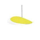 Sonneman 2901.25-CY 1 Light Satin Yellow Shade 9W Papillons LED Pendant