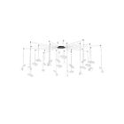 Sonneman 2909.25W 24 Lights Satin White Shade 100W Papillons LED Pendant