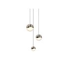Sonneman 2914.13-AST 3 Lights Satin Nickel 13W Grapes LED Pendant