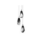 Sonneman 2981.25K 3 Lights Satin Black 4W Liquid LED Pendant