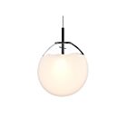 Sonneman 2990.25W-LRG 1 Light Satin Black 4W Cantina LED Pendant