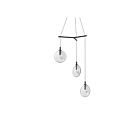 Sonneman 2995.25C-SML 3 Lights Satin Black 4W Cantina LED Pendant