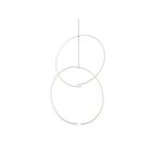 Sonneman 3152.03 2 Lights Satin White 34W Torc LED Pendant
