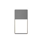 Sonneman 7200.74-WL Textured Gray 14W Light Frames Downlight LED Sconce