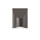 Sonneman 7222.72-WL 1 Light Textured Bronze 9W Shear Sconce