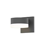 Sonneman 7300.PC.FW.74-WL 1 Light Textured Gray 10W REALS Downlight LED Sconce
