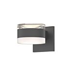 Sonneman 7302.FH.FW.74-WL 2 Lights Textured Gray 20W REALS Up/Down LED Sconce