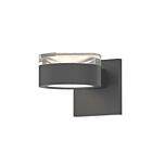 Sonneman 7302.FH.PL.74-WL 2 Lights Textured Gray 20W REALS Up/Down LED Sconce