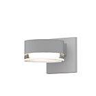 Sonneman 7302.PL.FH.98-WL 2 Lights Textured White 20W REALS Up/Down LED Sconce