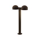 Sonneman 7307.DC.PL.72-WL 2 Lights Textured Bronze 40W REALS LED Double Bollard