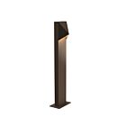 Sonneman 7322.72-WL 1 Light Textured Bronze 10W Triform Compact LED Bollard