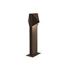 Sonneman 7325.72-WL 2 Lights Textured Bronze 40W Triform Compact LED Double Bollard