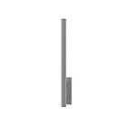 Sonneman 7482.74-WL 1 Light Textured Gray 15W Flue LED Sconce