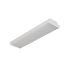 Turolight DL-WA2-4F-40W-35-UNV-D-S 40W 4' LED Deltalum Hinged Wraparound Light