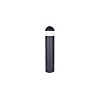 Turolight EDA-BOL-A-CFIX-MW-MK-120-347V-BK-D Black Bollard Wattage and CCT Selectable