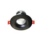 Turolight RGD-ECL-3.5-12W-MK9-120-BK-D 12W 3.5" Black LED Recessed Light CCT Selectable