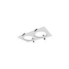 Turolight RGD-ECL-4-Frame-2light-WH 2 Lights Frame