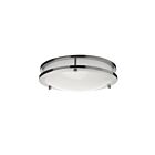 Turolight RGD-FM14-21W-40-S-2R 21W Brushed Oxidation LED Flush Mount