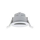 Turolight RGD-SMT-593-WH White 3" Adjustable Regressed Wallwash Trim