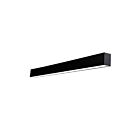 Turolight ZNTH60-PD-8-F-10L-MK3-80-UN3-D1-B-B6-S6-B 8' Black LED Architectural Linear Light Wattage and CCT Selectable