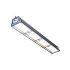Venture Lighting hb42342 90w Matte Silver Wave Aisle Lighter Highbay 5000K