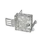 Vista Electrical 20195 4" Square Steel Stud Shallow Junction Box