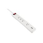 Vista Electrical 40036 4 Outlet Power Bar With Usbs