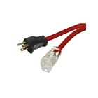 Vista Electrical 40408 13A 125V Outdoor 14/3 Sjtw-Lighted Single Outlet