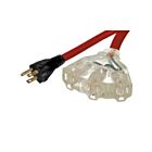 Vista Electrical 40430 13A 125V Outdoor 14/3 Sjtw-Triple Outlet