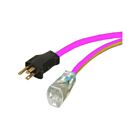 Vista Electrical 40572 Fluorescent High Visibility Single Outlet Cord