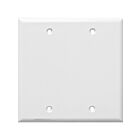 Vista Electrical 45292 2 Gang Blank Wall Plate