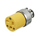 Vista Electrical 45406 20A 125V Female Connector With Clamp (Pack of 10)