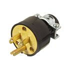 Vista Electrical 45410 15A 125V Male Plug With Cable Clamp (Pack of 10)
