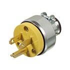 Vista Electrical 45412 15A 125V Armoured Male Plug With Cable Clamp (Pack of 10)