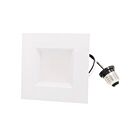 Votatec VO-SR4W9-120-D-4way White 9.3W 4" LED Square Retrofit Downlight