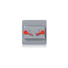 Leviton WP2S-GY Plastic Two Gang Switch