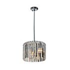 Young Lighting 1164C4 Chrome 4-Lights Crystal Pendant