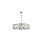 Young Lighting 1269C8 Chrome 8-Lights Rod Pendant