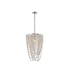 Young Lighting 1272C Chrome 1-Light Crystal Chandelier