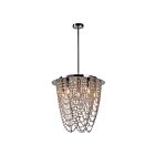 Young Lighting 1273C6 Chrome 6-Lights Crystal Chandelier