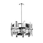 Young Lighting 1276C6 Chrome 6-Lights Rod Pendant