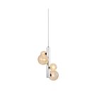 Young Lighting 1283C4 Chrome 4-Lights Cord Pendant