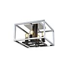Young Lighting 1349FM4 3-Lights Flush Mount