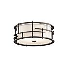 Young Lighting 1358FM3 3-Lights Flush Mount