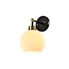 Young Lighting 1372WL-FR Black and gold Wall Lamp
