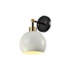 Young Lighting 1372WL-WH Black and gold Wall Lamp
