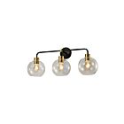 Young Lighting 1372WL3-CL Black and gold Wall Lamp